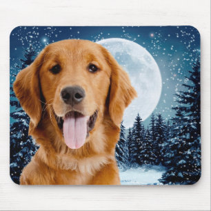 Alfombrilla De Ratón Mousepad Golden Retriever