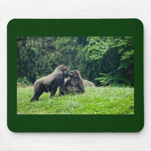 ALFOMBRILLA DE RATÓN MOUSEPAD 'GORILLA KISS' (Frente)