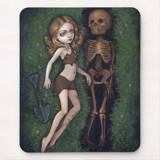 Alfombrilla De Ratón Mousepad "grave" bajo (Frente)