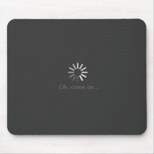 Alfombrilla De Ratón mousepad gris del símbolo del cargamento del