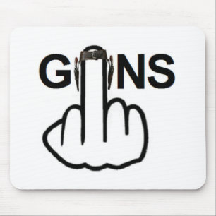 Alfombrilla De Ratón Mousepad Guns Flip