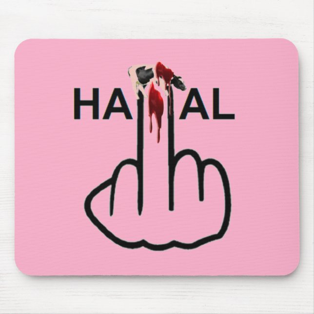 Alfombrilla De Ratón Mousepad Halal Flip (Frente)