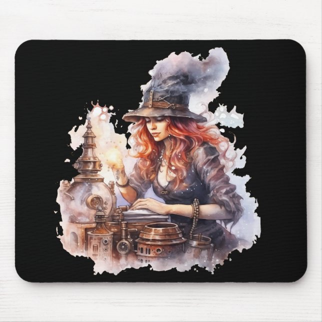 Alfombrilla De Ratón Mousepad Halloween Steampunk (Frente)