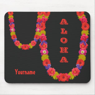 Alfombrilla De Ratón Mousepad hawaiano del personalizado de los leus
