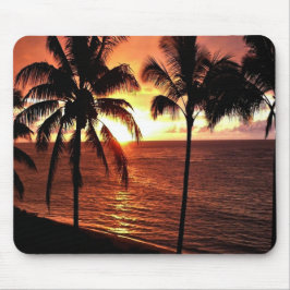 Alfombrilla De Ratón Mousepad hawaiano Sunset