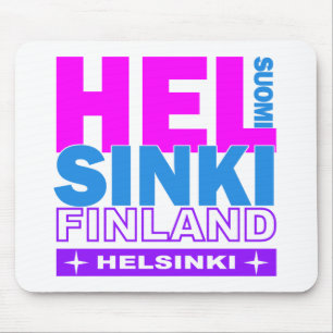 Alfombrilla De Ratón Mousepad Helsinki