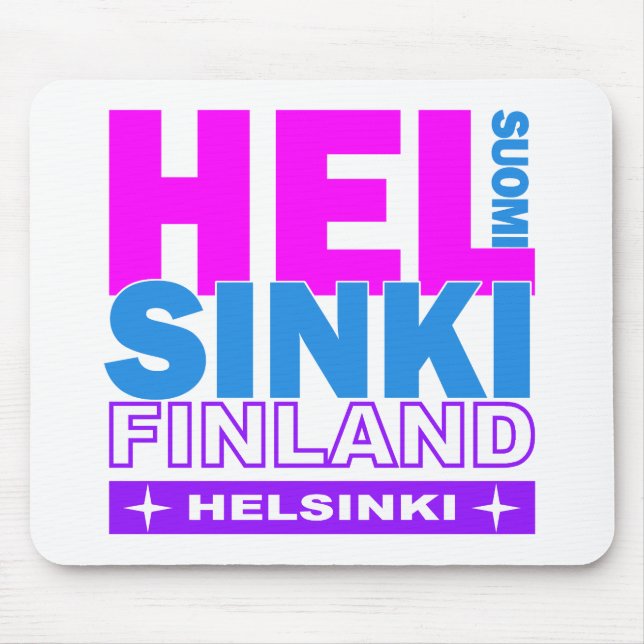 Alfombrilla De Ratón Mousepad Helsinki (Frente)