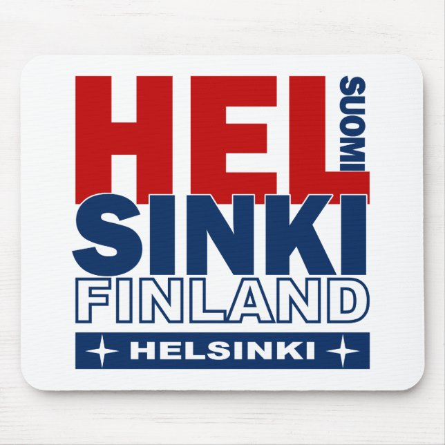 Alfombrilla De Ratón Mousepad Helsinki (Frente)