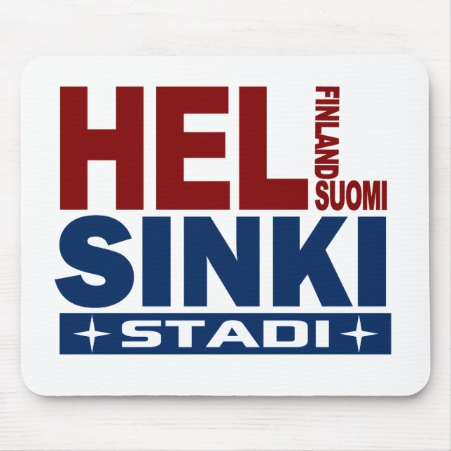 Alfombrilla De Ratón Mousepad Helsinki (Frente)