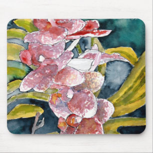 Alfombrilla De Ratón mousepad híbrido del arte de la flor de las