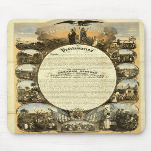 Alfombrilla De Ratón Mousepad histórico de la emancipación
