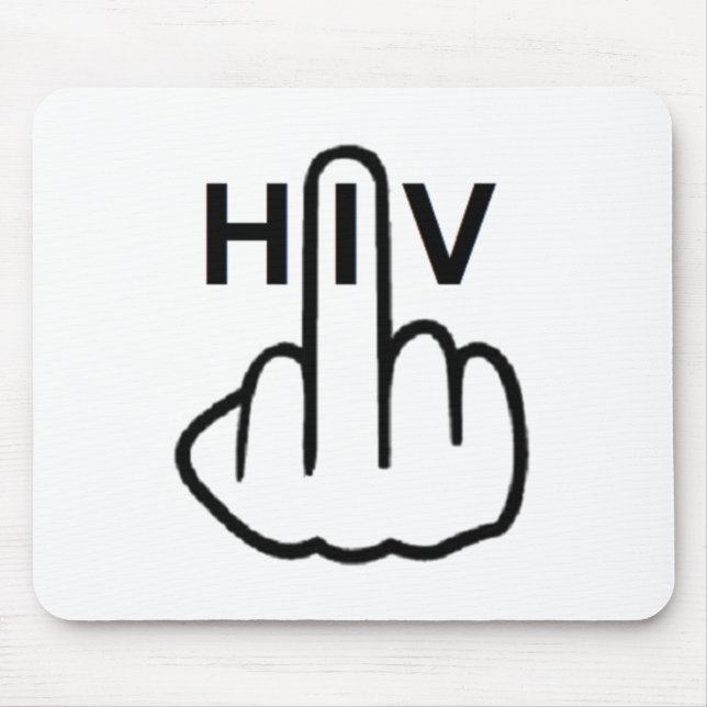 Alfombrilla De Ratón Mousepad HIV Flip (Frente)