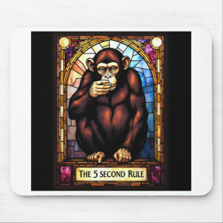 Alfombrilla De Ratón mousepad humorística. 5.ª segunda regla