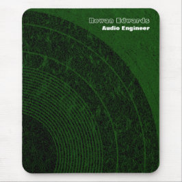 Alfombrilla De Ratón Mousepad, ingeniero de audio