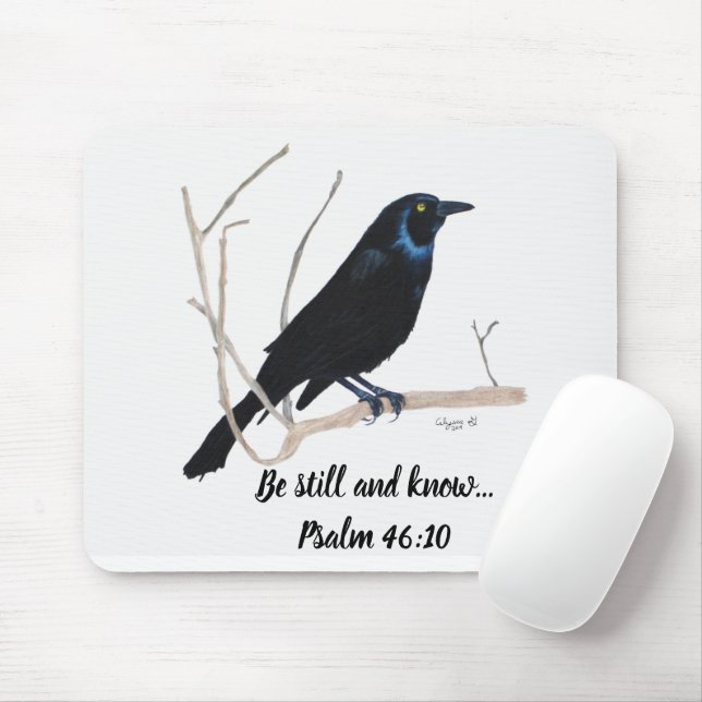 Alfombrilla De Ratón Mousepad Inspirador de Blackbird (Con ratón)