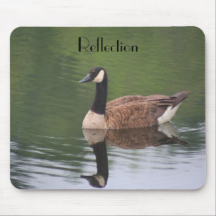 Alfombrilla De Ratón Mousepad Inspirador de reflexión de ganso de Canad