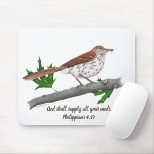 Alfombrilla De Ratón Mousepad Inspirador de Thrasher Marrón