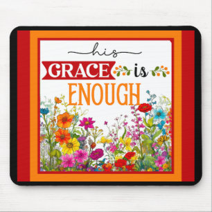 Alfombrilla De Ratón Mousepad Inspirador floral retro