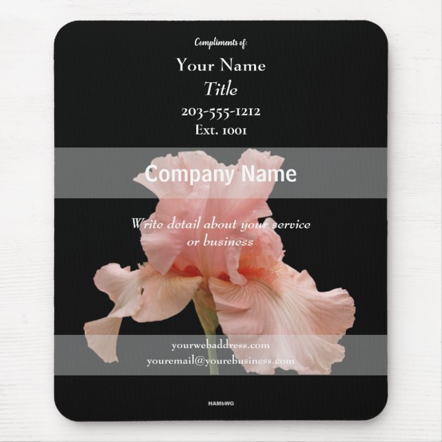 Alfombrilla De Ratón Mousepad Iris promocional - HAMbyWG (Frente)