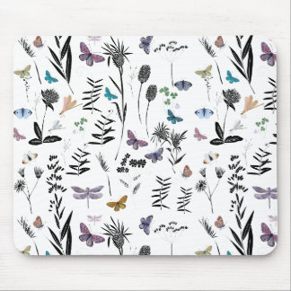 Alfombrilla De Ratón Mousepad, jardín de hierba negra