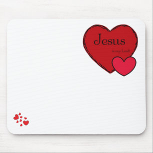 Alfombrilla De Ratón Mousepad "¡Jesús es mi Señor!"
