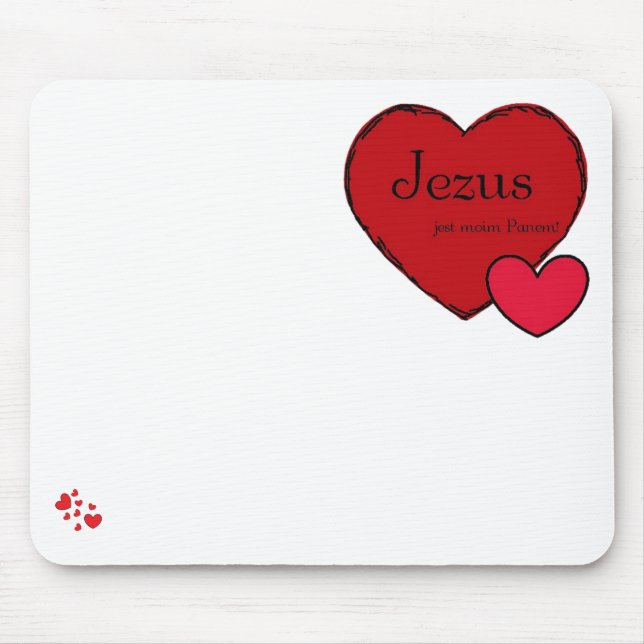 Alfombrilla De Ratón Mousepad "¡Jesús es mi Señor!" (Frente)