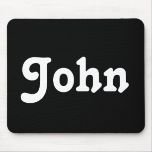 Alfombrilla De Ratón Mousepad John