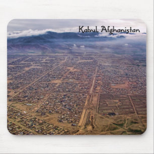 Alfombrilla De Ratón Mousepad:  Kabul desde arriba