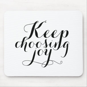 Alfombrilla De Ratón Mousepad - Keep que eligen alegría