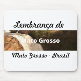 Alfombrilla De Ratón Mousepad lembrança de Mato Grosso