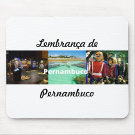 Alfombrilla De Ratón Mousepad lembrança de Pernambuco