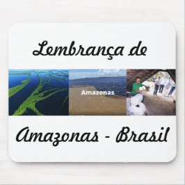 Alfombrilla De Ratón Mousepad lembrança do Amazonas