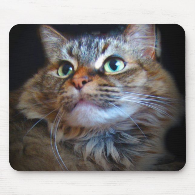 Alfombrilla De Ratón mousepad libby del gato (Frente)