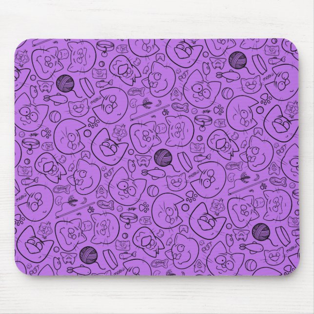 Alfombrilla De Ratón Mousepad, lilac (Frente)