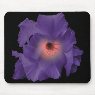 Alfombrilla De Ratón Mousepad Lily Indigo Rosa