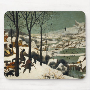 Alfombrilla De Ratón Mousepad Los Cazadores en el Pieter Bruegel de Nie