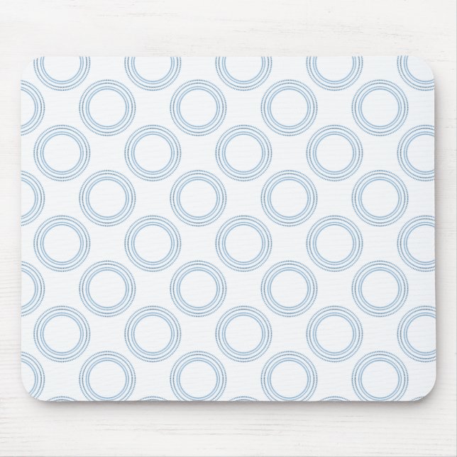 Alfombrilla De Ratón Mousepad Lujoso, Azul (Frente)