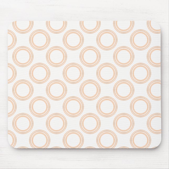 Alfombrilla De Ratón Mousepad Lujoso, Naranja (Frente)