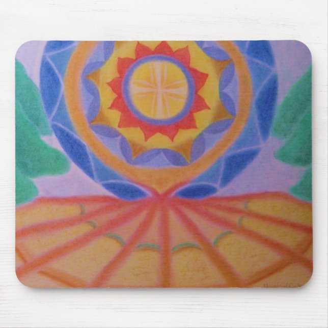 ALFOMBRILLA DE RATÓN MOUSEPAD, MANDALA (Frente)