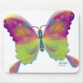 Alfombrilla De Ratón Mousepad mariposa