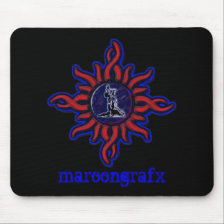 Alfombrilla De Ratón Mousepad marrón tribal