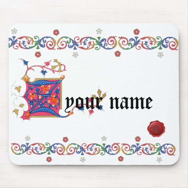 Alfombrilla De Ratón Mousepad medieval Z (Frente)
