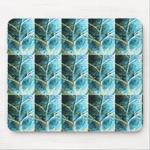 Alfombrilla De Ratón mousepad metálico de la hoja