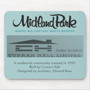 Alfombrilla De Ratón Mousepad moderno de mediados del siglo XIX 1958 To