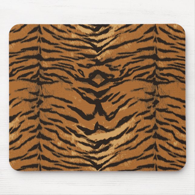Alfombrilla De Ratón Mousepad moderno de tigre Stripe (Frente)