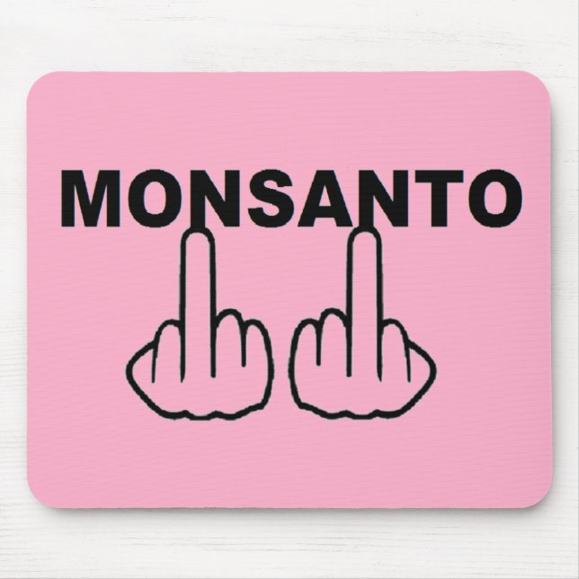Alfombrilla De Ratón Mousepad Monsanto Doble Giro (Frente)