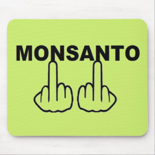 Alfombrilla De Ratón Mousepad Monsanto Doble Giro