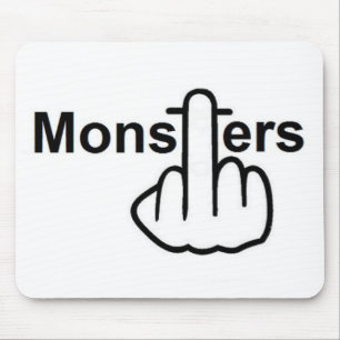 Alfombrilla De Ratón Mousepad Monster Flip