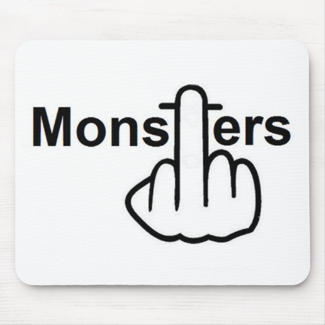Alfombrilla De Ratón Mousepad Monster Flip (Frente)