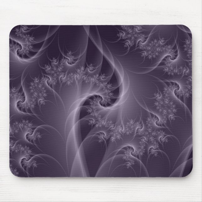 Alfombrilla De Ratón Mousepad morado y blanco (Frente)